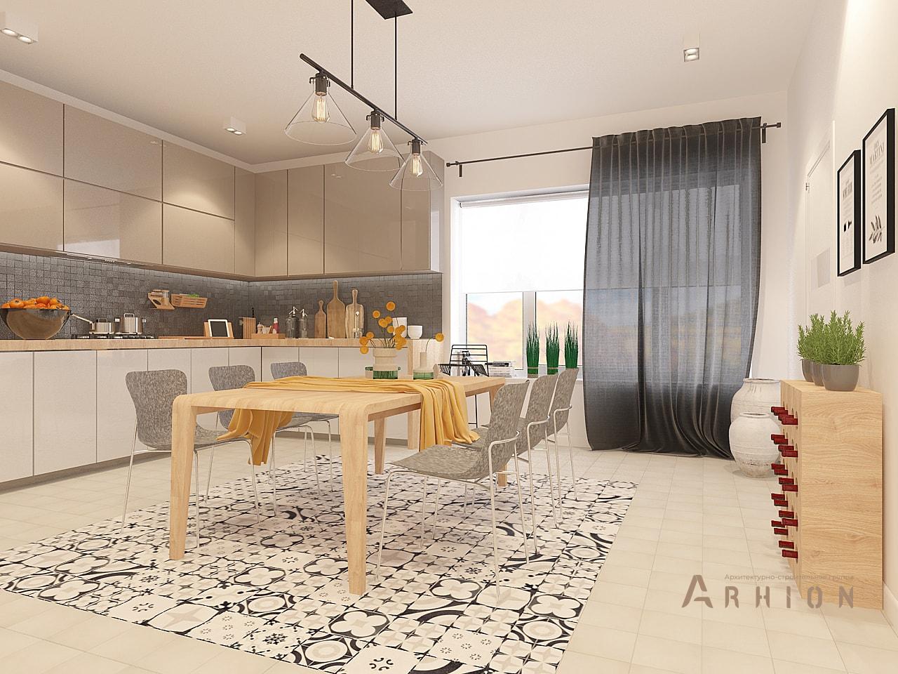 15. Проект одноэтажного дома в европейском стиле с многоскатной кровлей, tr-139, площадью - 139 кв